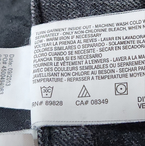 Women's Black Wash Denim West End Fit Bootcut - Nine West - 14/32" Inseam - Picture 9 of 13